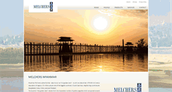 Desktop Screenshot of melchers-myanmar.com