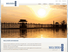 Tablet Screenshot of melchers-myanmar.com